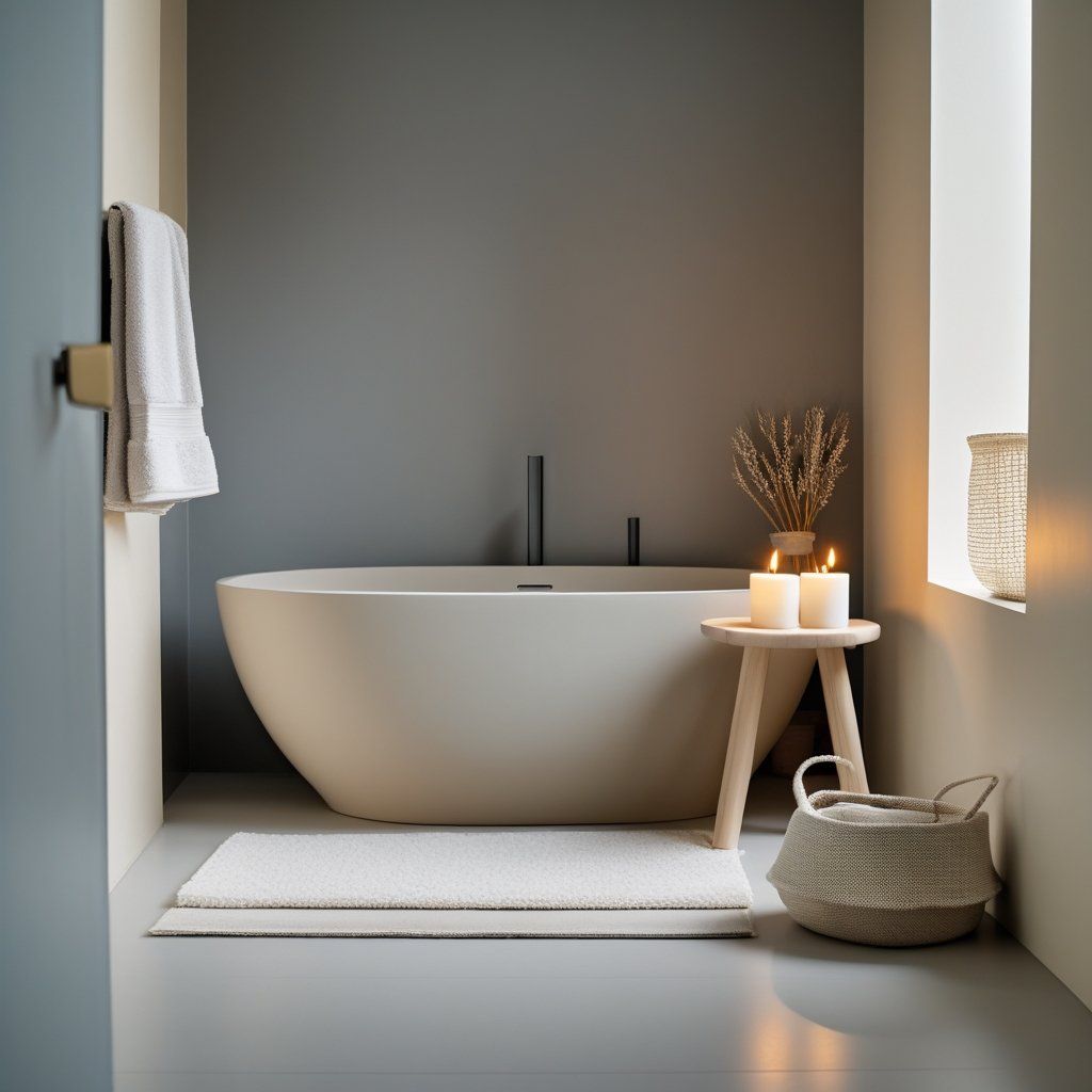 Quiet Relaxation with Solid Surface Bathtubs