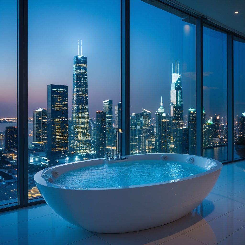 Lightweight, Strong, and Stylish: The Rise of Acrylic Massage Bathtubs