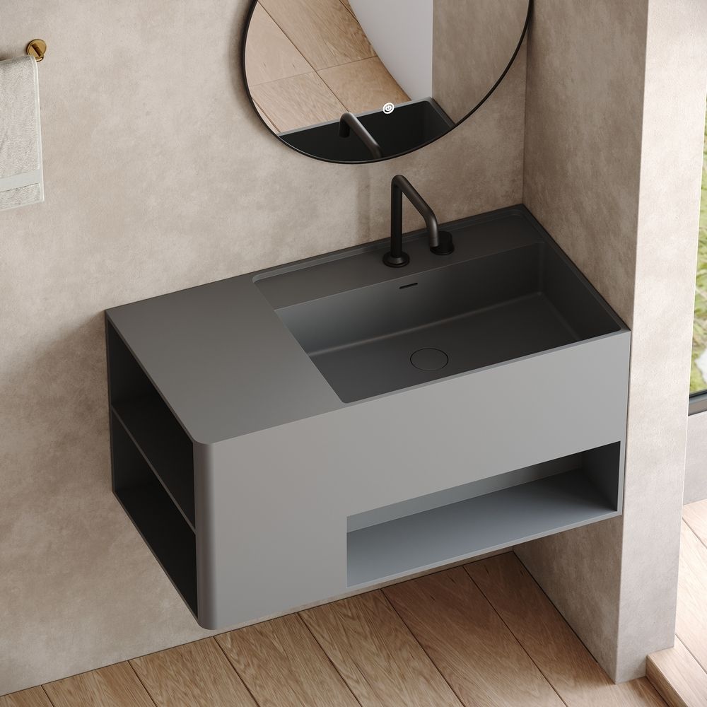 What Makes Solid Surface Wall-Hung Basins So Easy to Maintain?