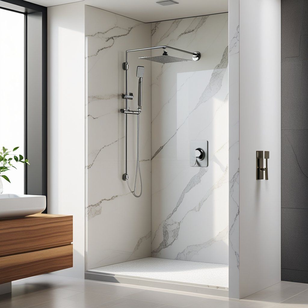 Why Solid Surface Shower Wall Panels Are the Smart Choice for Modern Bathrooms