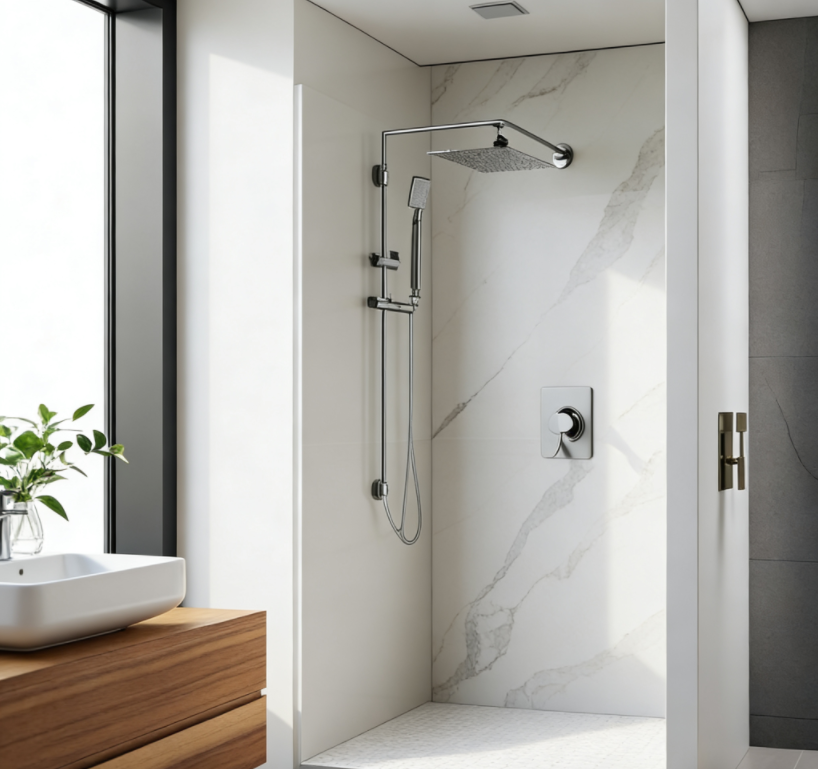 The Long-Lasting Beauty of Solid Surface Shower Wall Panels