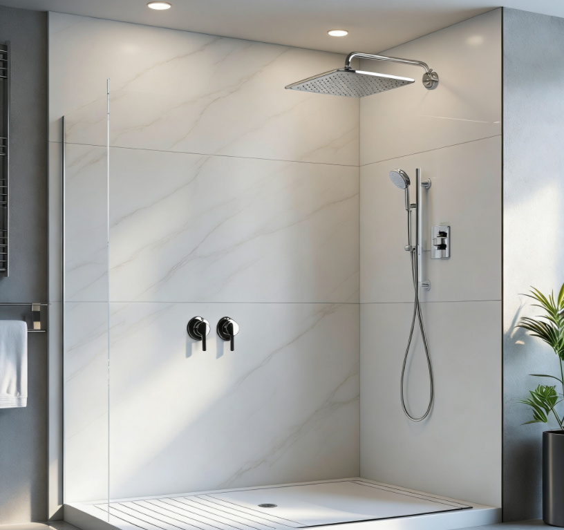 Solid Surface Shower Walls: Built for Clean, Worry-Free Living