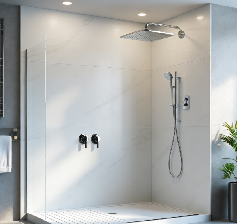 Why Solid Surface Is the Superior Material for Shower Wall Panels