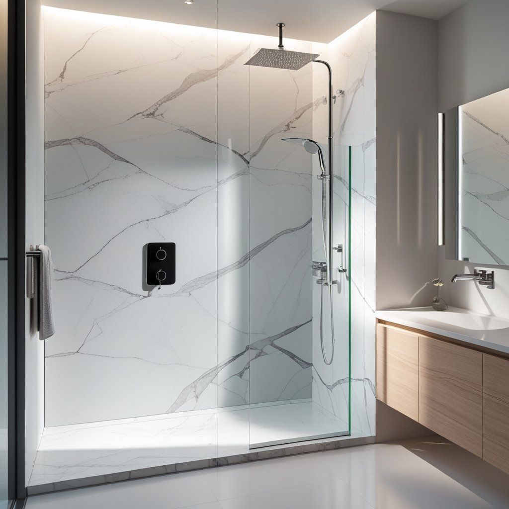 A Smarter Shower Wall Panels Choice: Solid Surface Explained