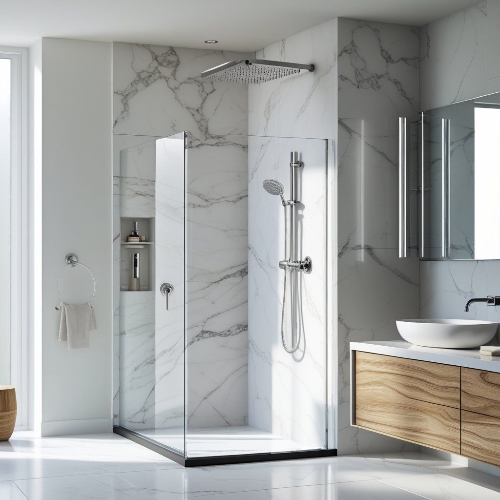 Solid Surface: The Long-Term Shower Wall Panels Solution
