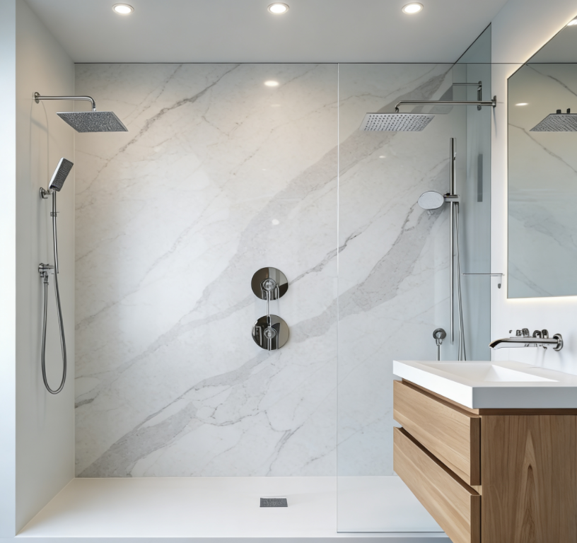Solid Surface Shower Wall Panels: Reliable Quality in Every Detail