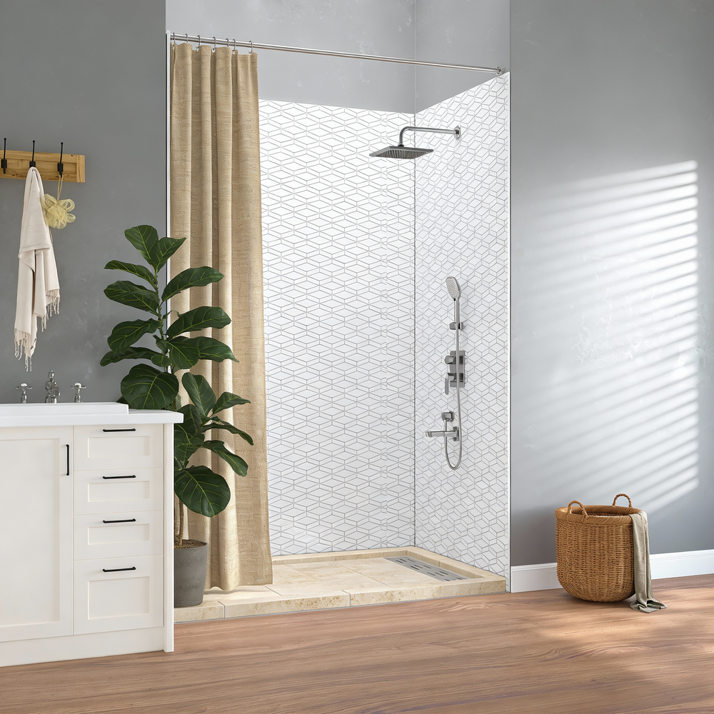 Shower Enclosure Artificial Stone Wall Panels – B2B Bathroom Wall Cladding Australia