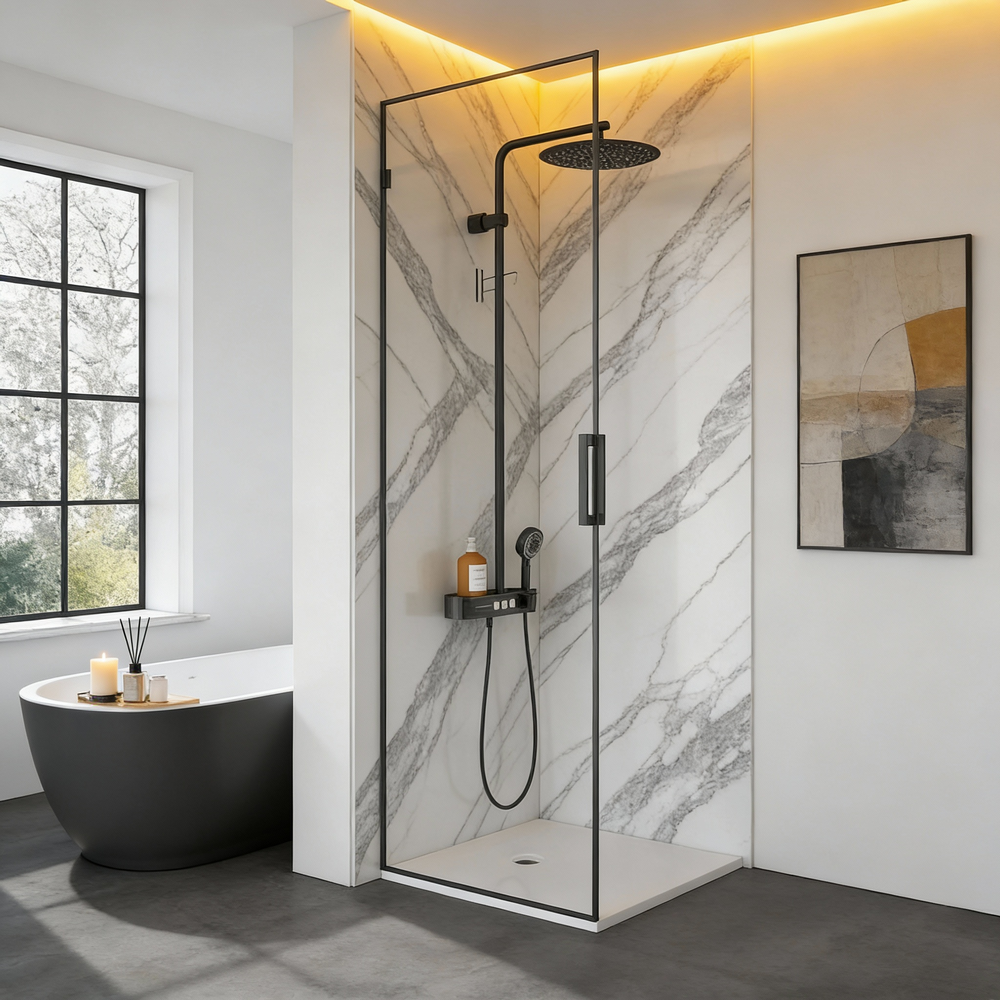 Artificial Stone Shower Wall Panels – Engineered Stone Shower Panels Australia: Cut Commercial Fit-Out Costs by 30 % with Local B2B Supply Chain