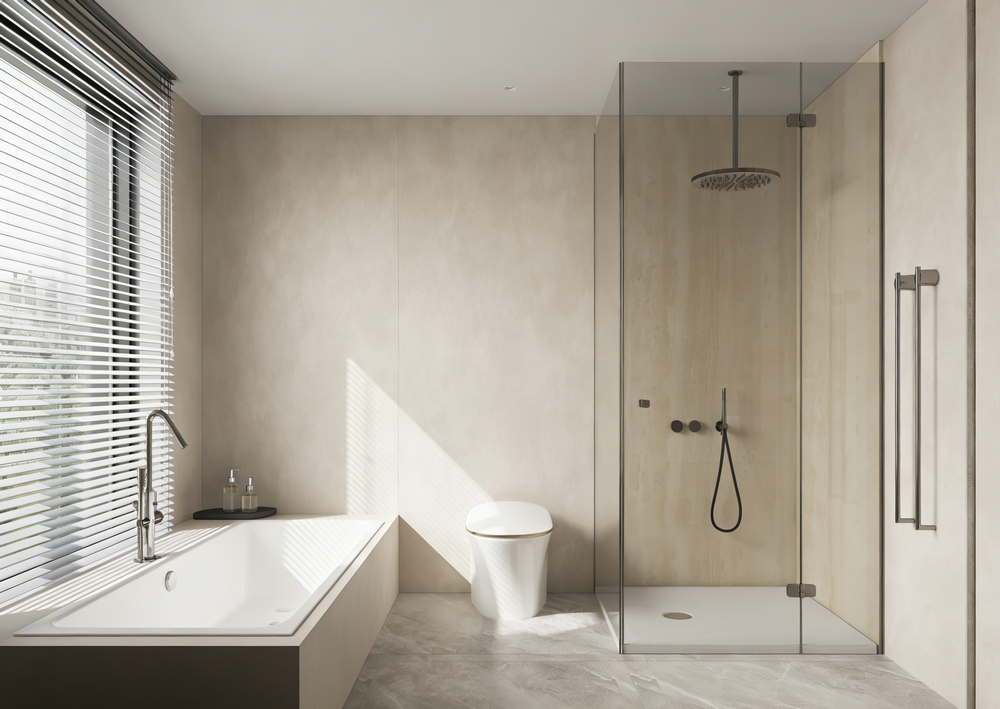 Panel de Pared de Piedra Artificial para Ducha – Artificial Stone Shower Wall Panel: How Spanish B2B Bathroom Wall Cladding Cuts Hotel & Spa Construction Costs by 18 % | 2025