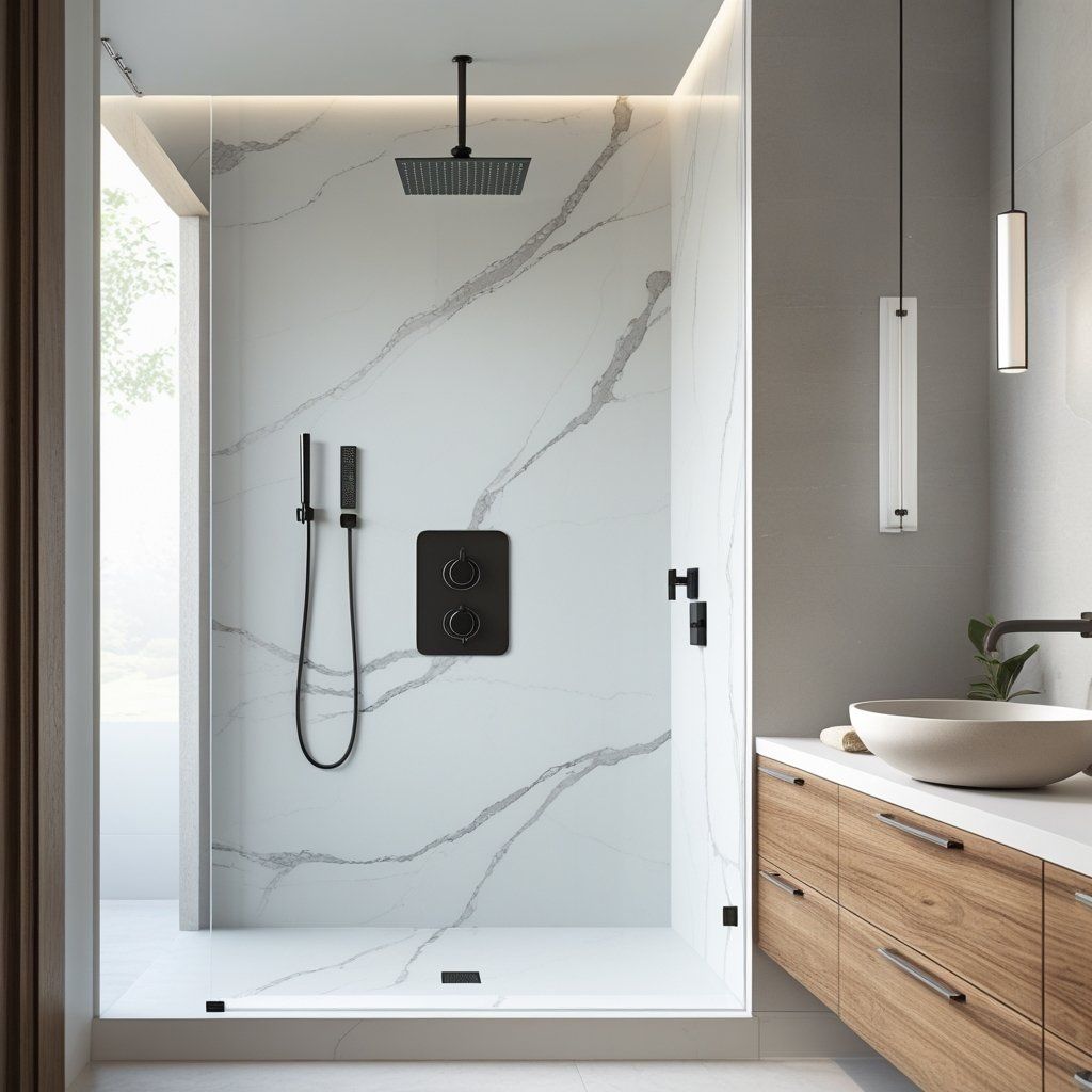 【Artificial Stone Wall Panels for Shower Enclosures】– Artificial-Stone Shower Wall Panels & B2B Wet Wall Panels Germany: 7 Cost-Cutting Tactics for German Developers to Hit 90 % Install Speed in 2025