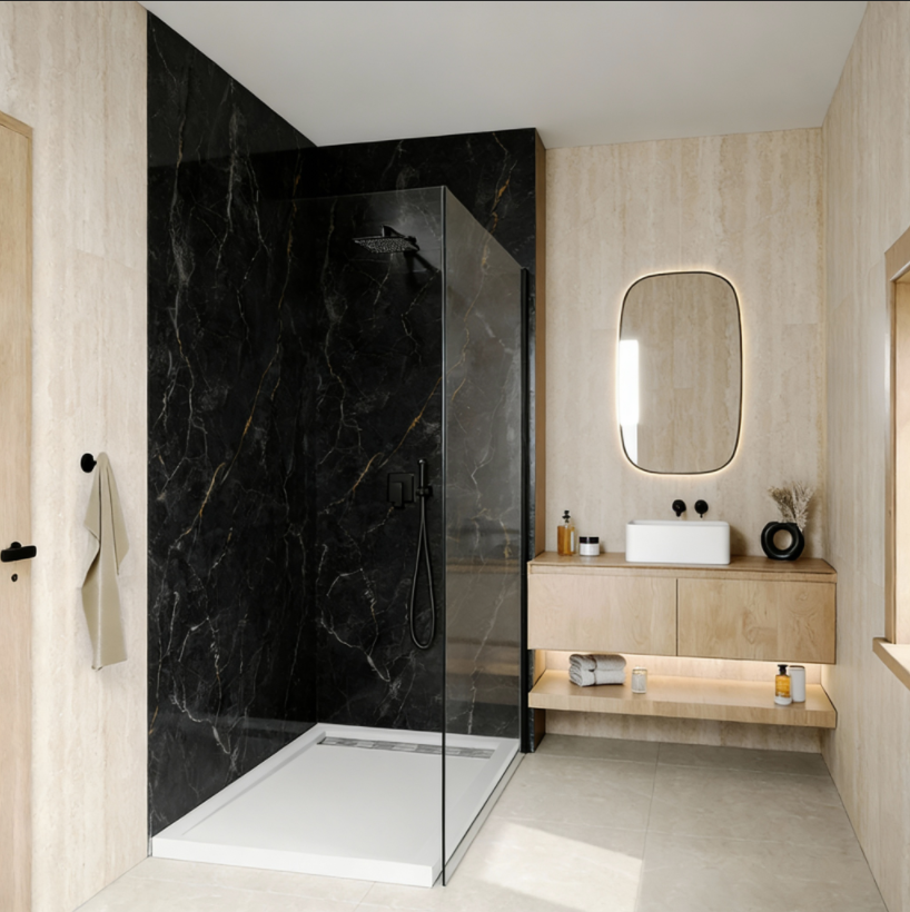 Shower Enclosure Engineered Stone Wall Panels – Engineered Stone Wall Cladding Germany: 7 Cost-Saving Tricks for German B2B Developers in 2025