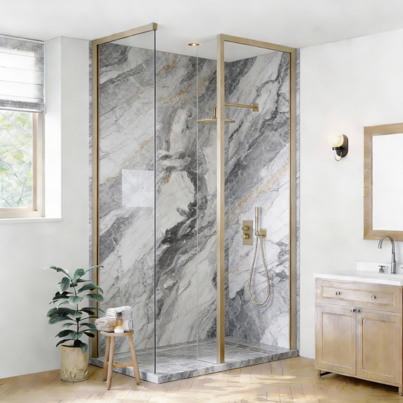 Duschkabinen-Kunststein-Wandpaneele – Solid Surface Shower Wall Panels Germany: 7 Data-Backed Ways German B2B Suppliers Cut Project Costs by 18 % in 2025