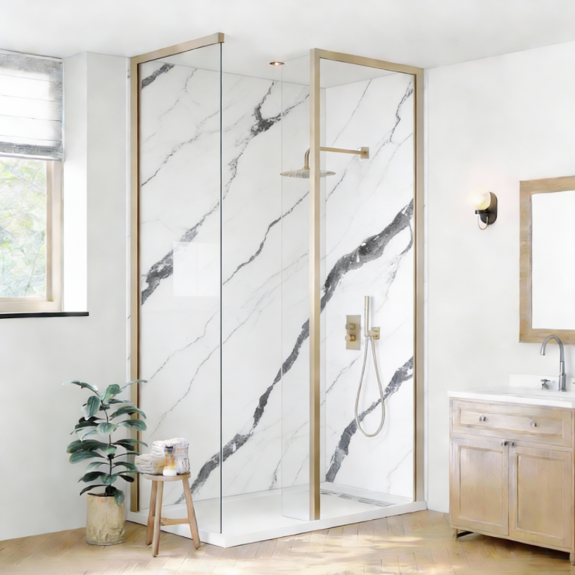 Artificial Stone Shower Wall Panels – Engineered Stone Shower Walls & Commercial Bathroom Wall Panels: 2025 Guide for German B2B Developers to Cut Hotel Refit Costs by 18 %