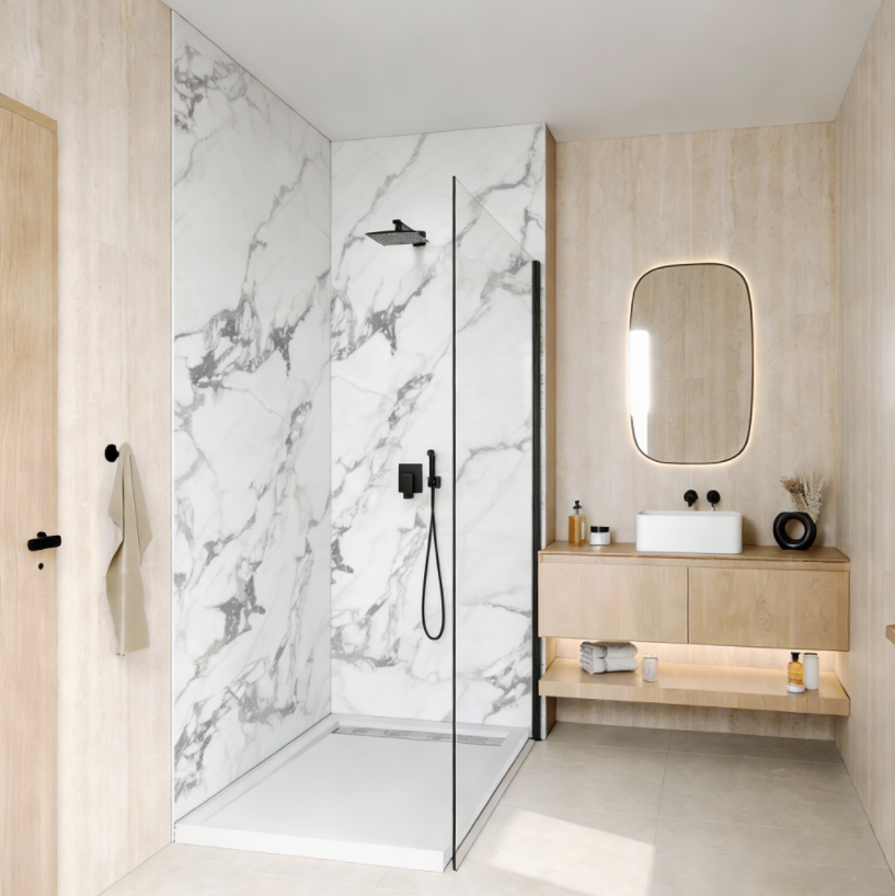 【Shower Enclosure Engineered Stone Wall Panels】-【engineered stone shower wall panels】: Japan Hotel Projects Cut Installation Costs by 35 % with Prefabricated Shower Wall Systems | 2025 B2B Guide