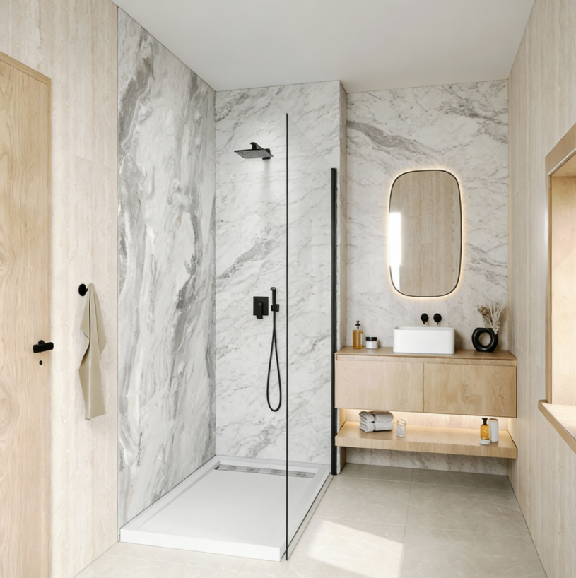 【Shower Enclosure Artificial Stone Wall Panels】-【artificial stone shower wall panel Japan】: B2B Strategy Guide 2025 – How a 5-Company Alliance Boosted Sales 2.3×