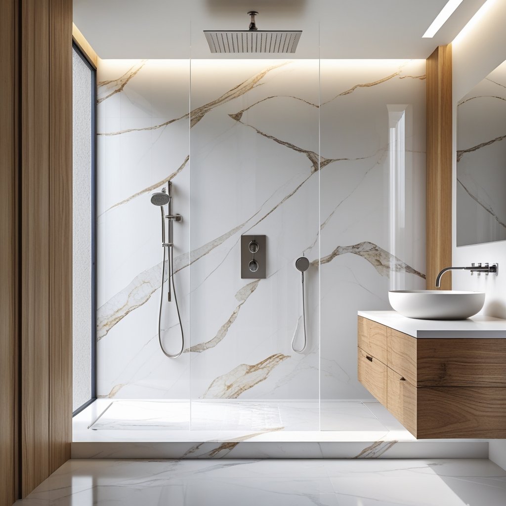 artificial stone shower wall panels: Cut Fit-Out Costs by 30 % with ...