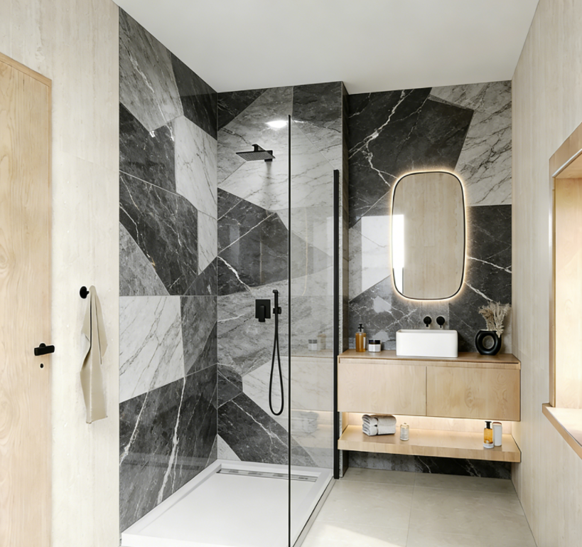 【Artificial Stone Shower Wall Panels】– artificial stone shower wall panels: How Russian developers cut hand-over time by 30 % with engineered stone bathroom cladding