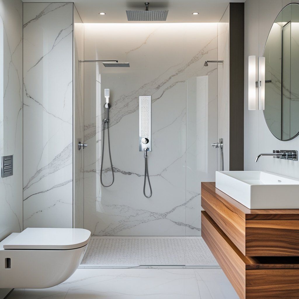 【Panneau de pierre artificielle pour cabines de douche】-【Artificial Stone Shower Panels】: 7 Keys to Selecting Engineered Stone Wall Panels in France and Boosting Your B2B Sales in 2025