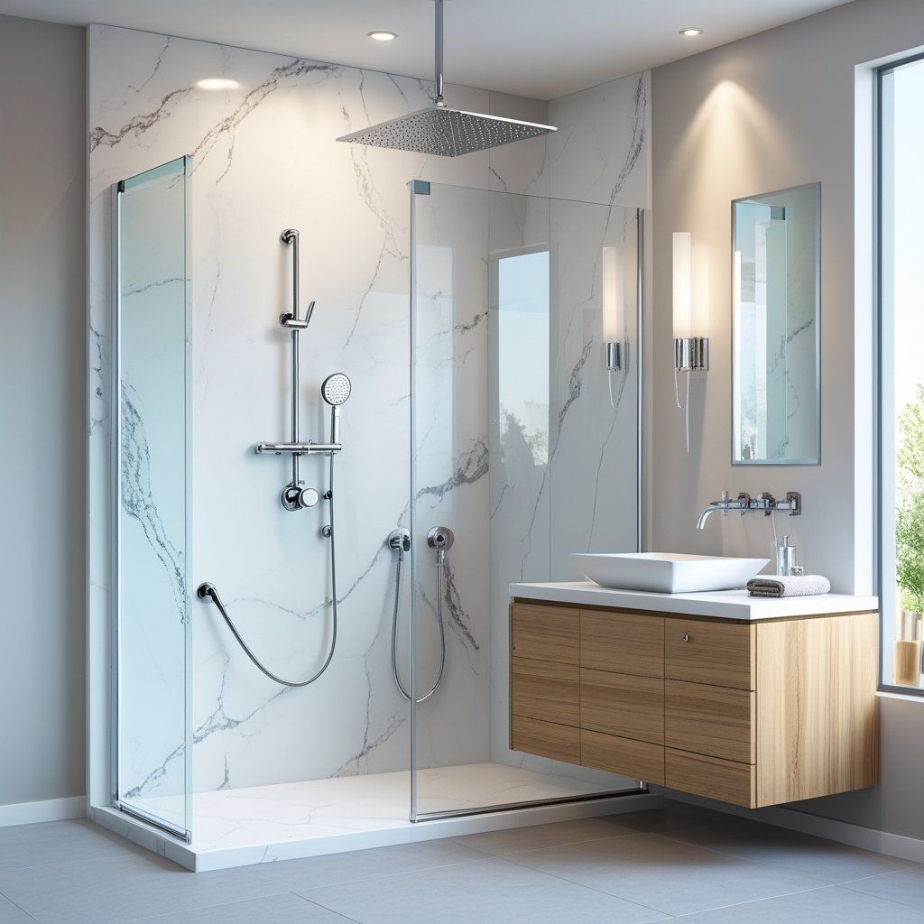 Panneau de Paroi en Pierre Artificielle pour Cabine de Douche – Artificial Stone Shower Wall Panel: 7 Steps to Select a B2B Shower-Cabin Supplier in France and Boost Your 2025 Shower Margins