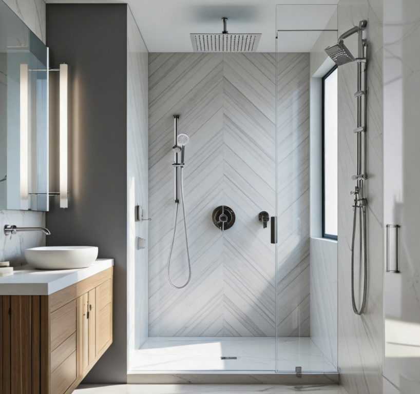 Artificial Stone Shower Wall Panels – UAE: 7 Cost-Smart Tactics for UAE Commercial Developers to Cut Bathroom Fit-Out Time by 30 %