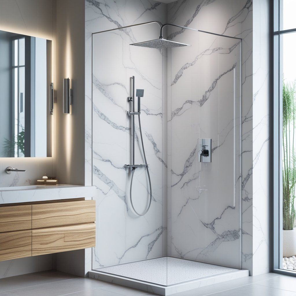 Shower Enclosure Artificial Stone Wall Panels – UAE: 7 Cost-Smart Moves Dubai Fit-Out Firms Use to Cut Hotel Bathroom Stone Spend by 18 %