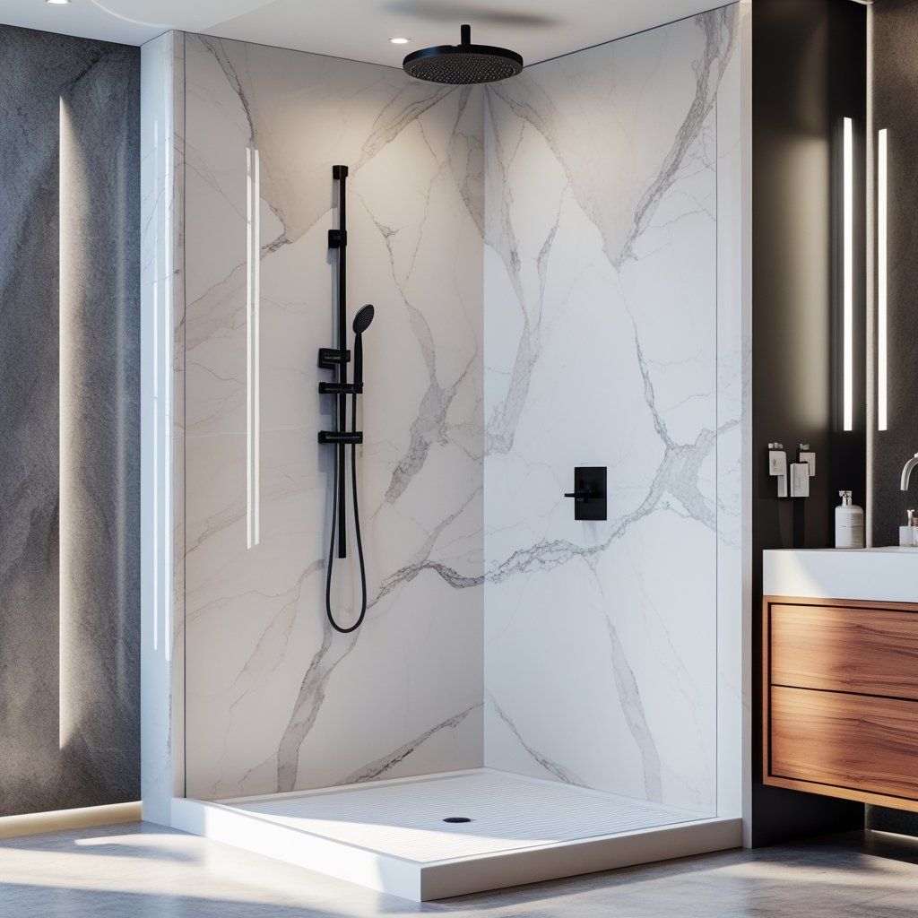 Engineered Stone Shower Wall Panels – UAE: 7 Cost-Smart Tactics to Cut Fit-Out Spend & Win Dubai Developer Bids in 2025