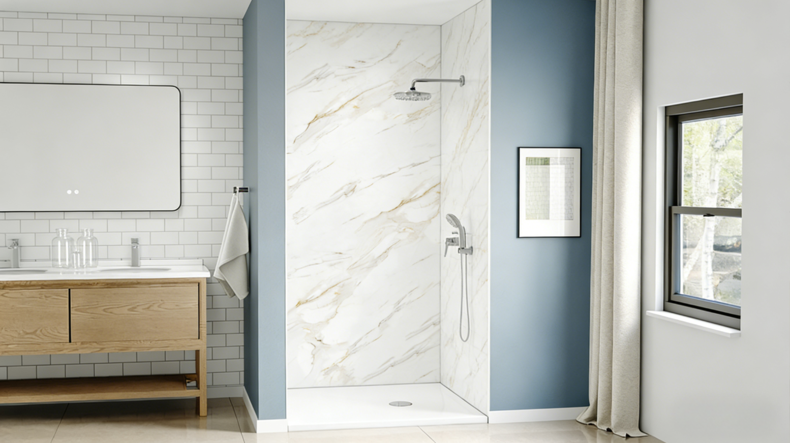 Artificial Stone Shower Wall Panels – Engineered Stone Shower Panels NZ: Cut Commercial Fit-Out Costs by 30 % with B2B Shower Wall Suppliers