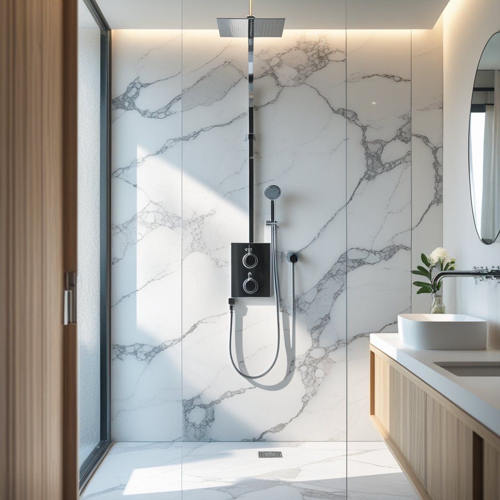 Artificial Stone Shower Wall Panels – Engineered Stone Wall Cladding Cuts Material Costs 30% for Chilean Developers in 2025