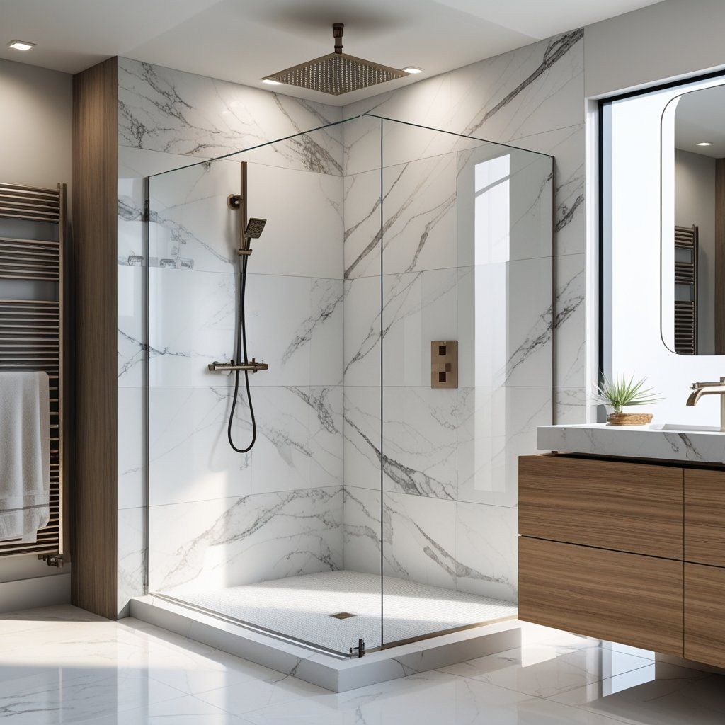 Shower Enclosure Artificial Stone Wall Panels – Artificial Stone Shower Wall Cladding Chile B2B Guide: Cut Project Costs 18 % with Local Wholesale Custom Panels