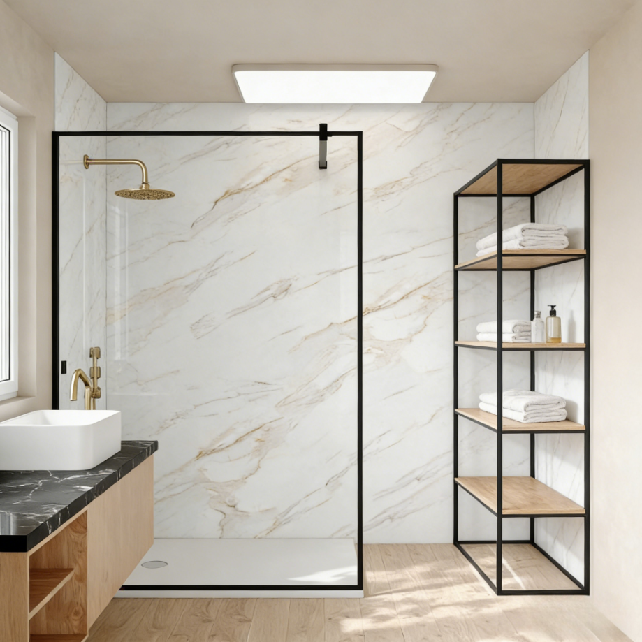 Commercial Engineered Stone Shower Wall Panels – Engineered Stone Shower Wall Panels & Egypt Stone Panel Export: 5 Proven Ways Cairo Contractors Cut 23 % Fit-Out Costs in 2025