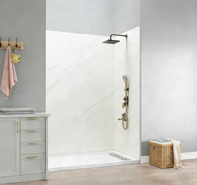 Engineered Stone Shower Wall Panels – Egypt B2B: 5 Proven Tactics to Cut Hotel-Renovation Costs by 30 % with Quartz Shower Surround Panels