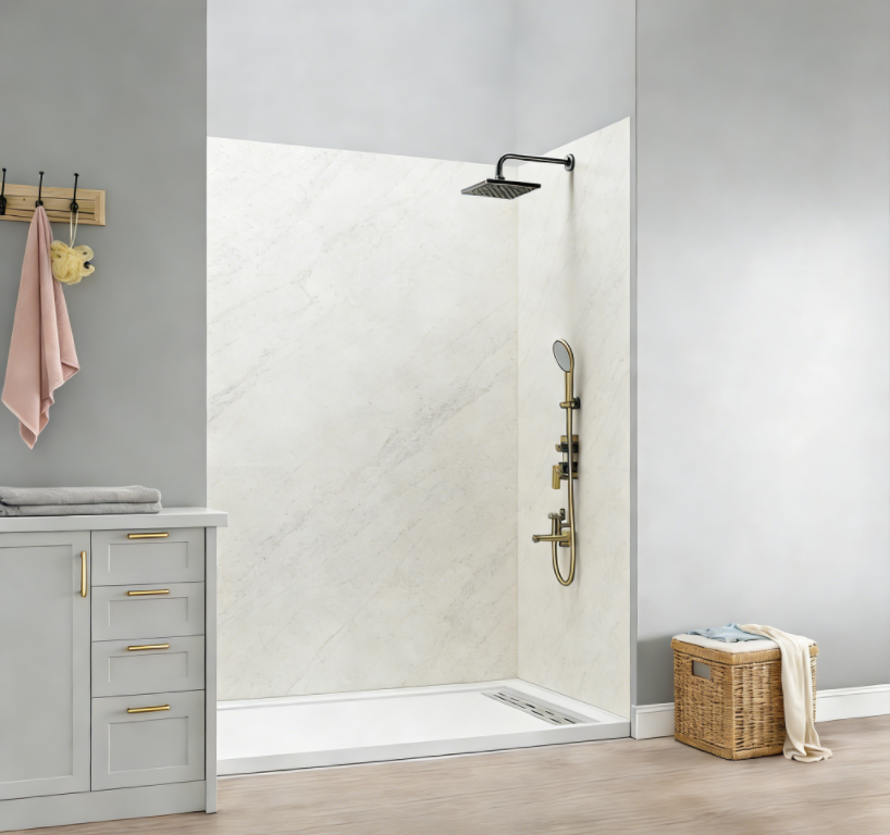 Engineered Stone Shower Enclosure Panel – Engineered Stone Shower Wall Panel Egypt: 5 Proven Tactics Egyptian Contractors Use to Cut Hotel-Fit-Out Costs by 18 % with B2B Engineered Stone Shower Enclosure Kits