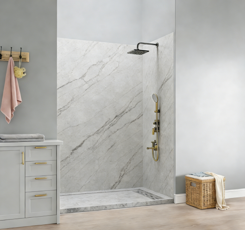 Shower Enclosure Engineered Stone Panels – Engineered Stone Shower Panels Denmark: 7 Cost-Cutting Wet-Room Configurations Every Danish Developer Should Spec in 2025
