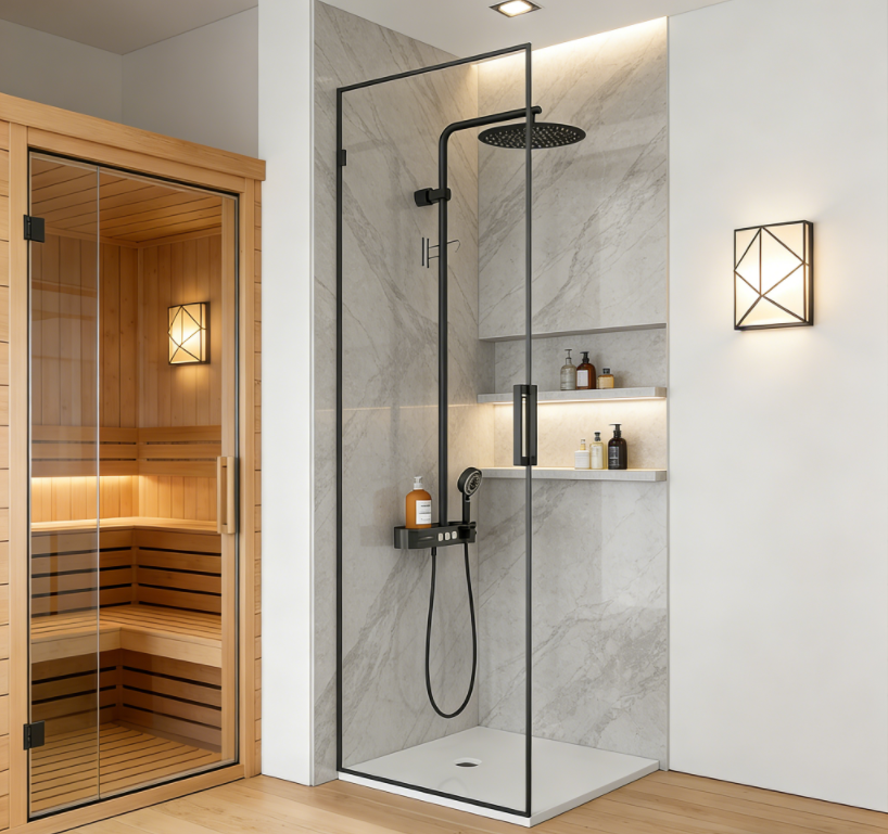 Commercial Engineered Stone Shower Wall Panels – Engineered Stone Shower Panels Denmark: 7 Cost-Cutting Tips for Hotel Developers Sourcing B2B Stone Shower Wall Suppliers in 2025