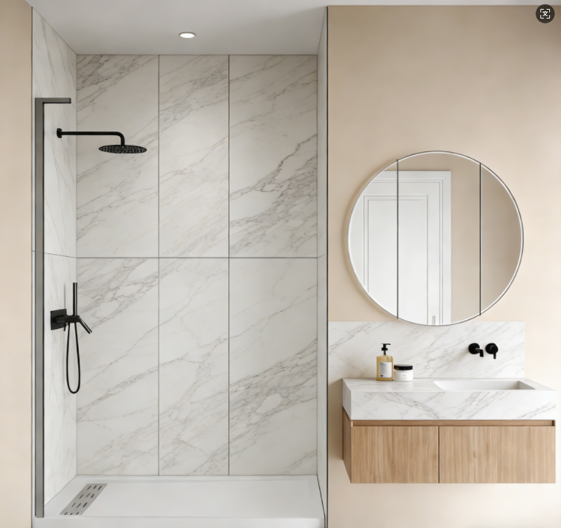 Engineered Stone Shower Wall Panels – Engineered Stone & Non-Porous Shower Wall Panels: 7 Denmark B2B Shortcuts to Cut Hotel Refit Costs by 23 %