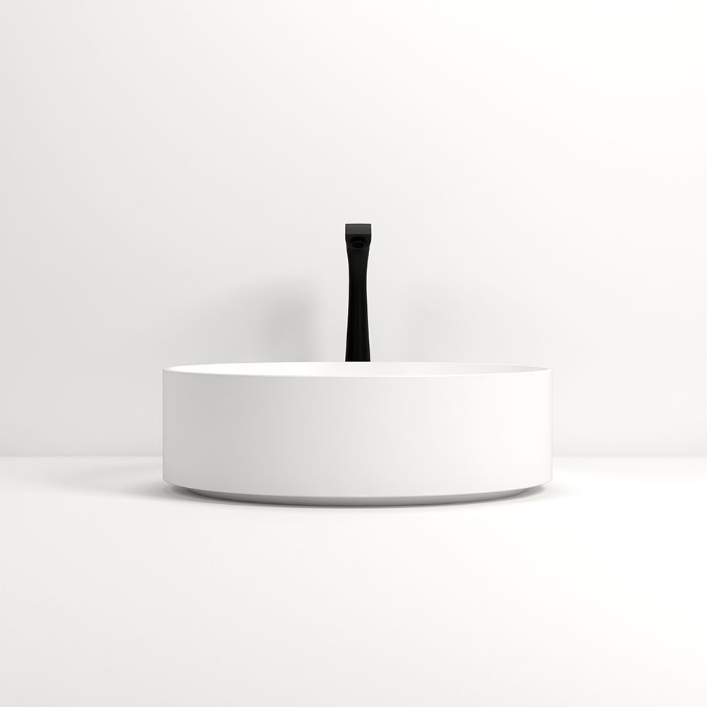 KTX005 Round Shape Terrazzo Round Counter Top Basin