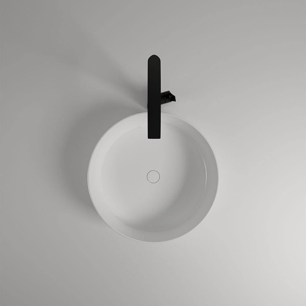 KTX006 Table Top Basin Round Shaped Terrazzo Sink Basin