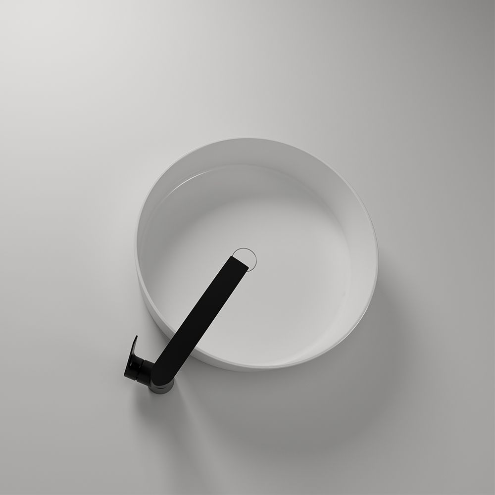 KTX006 Table Top Basin Round Shaped Terrazzo Sink Basin