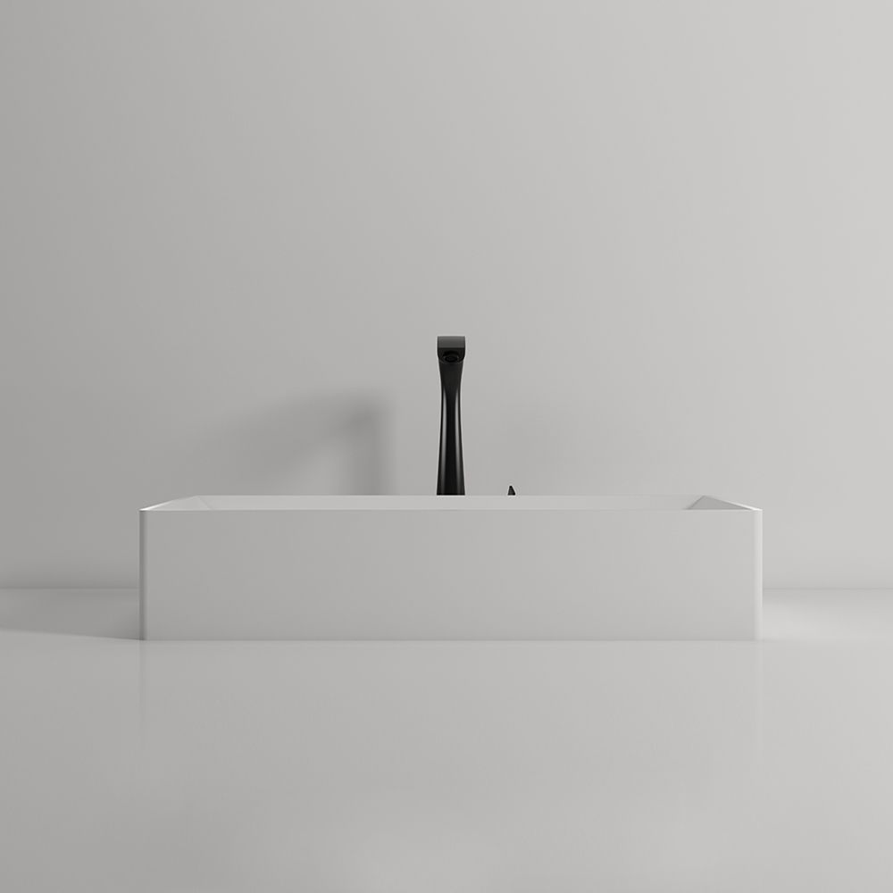 KTX012 Terrazzo Stone Wash Basin Bathroom Counter Top Basin