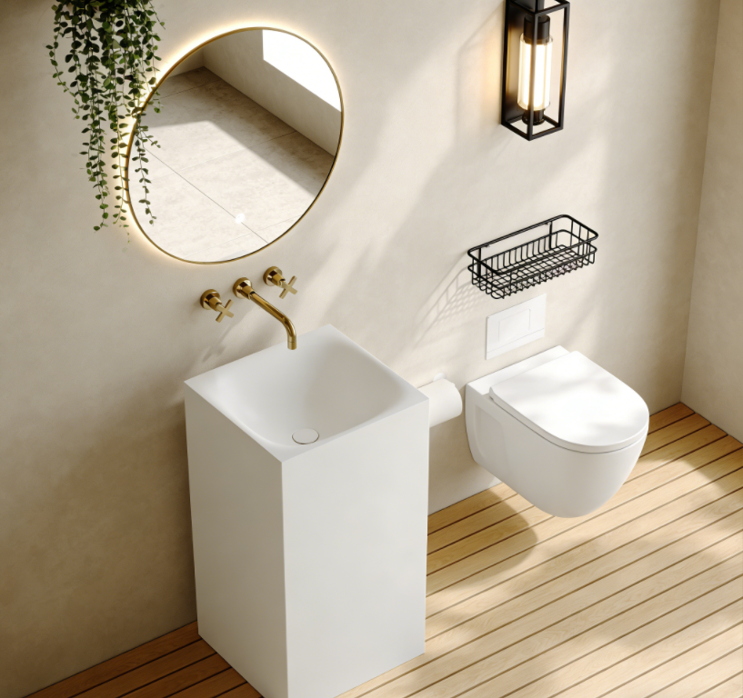 【Commercial Engineered Stone Wash Basin】-【Contract Bathroom Basins UK】: How UK Specifiers Cut Fit-Out Costs by 18 % with One Solid-Surface Supplier