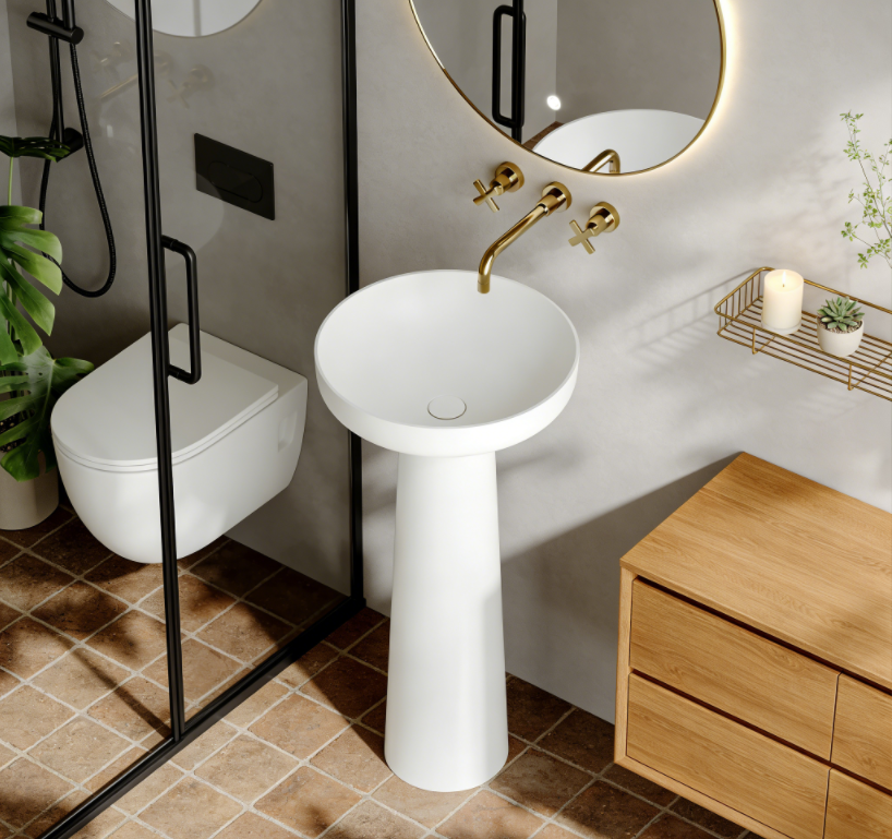 Commercial Engineered Stone Wash Basin – Engineered Stone Wash Basin Spain: 7 Cost-Cutting Tips for Spanish Hotel Chains Switching to Engineered Stone Bathroom Sinks Wholesale in 2025