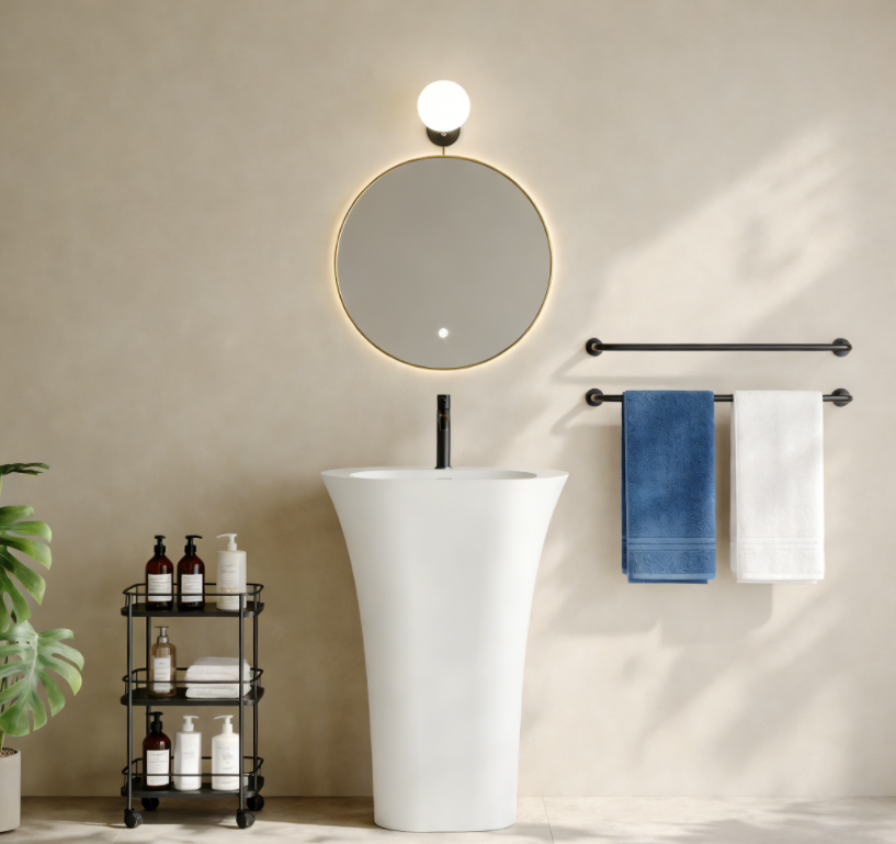Engineered Stone Commercial Wash Basin – Engineered Stone Wash Basin Spain: How to Boost Your Hotel Project ROI with a Local Engineered Stone Bathroom Supplier
