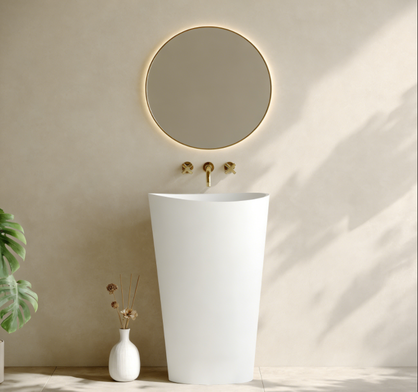 Commercial Engineered Stone Wash Basin – Commercial Engineered Stone & Solid-Surface Wash Basin B2B: Cut Renovation Costs by 18 % with Singapore-Compliant Fixtures