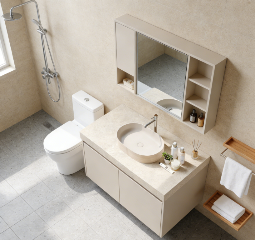 Engineered Stone Commercial Wash Basin – Solid Surface Vanity Top Singapore: 5 Proven Tactics to Cut Restroom Upkeep Costs by 30 %