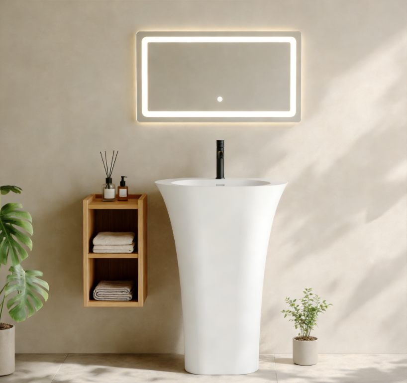 Commercial Engineered Stone Washbasin – Commercial Engineered Stone Washbasin: 5 Proven Ways Singapore FMs Cut Washroom Upkeep by 30 % with Solid Surface Sanitary Ware