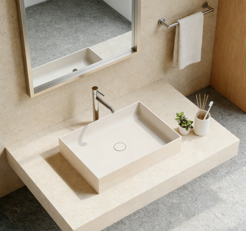 Engineered Stone Commercial Wash Basin – Engineered Stone Commercial Wash Basin & Commercial Solid Surface Basin Japan: 5 Proven Tactics to Cut Restroom CAPEX by 30 % for Japanese Developers