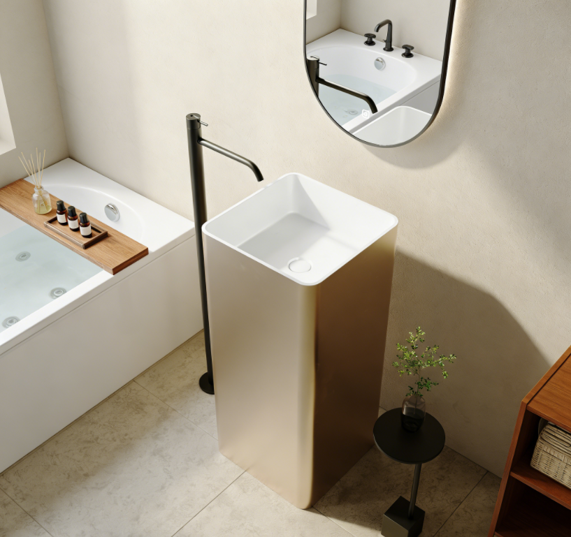 EngineeredStoneCommercialWashBasin-engineered stone commercial wash basin: 5 Proven Tactics to Cut Canadian Commercial Restroom Costs with Solid Surface Vanity Sink Canada Solutions in 2025