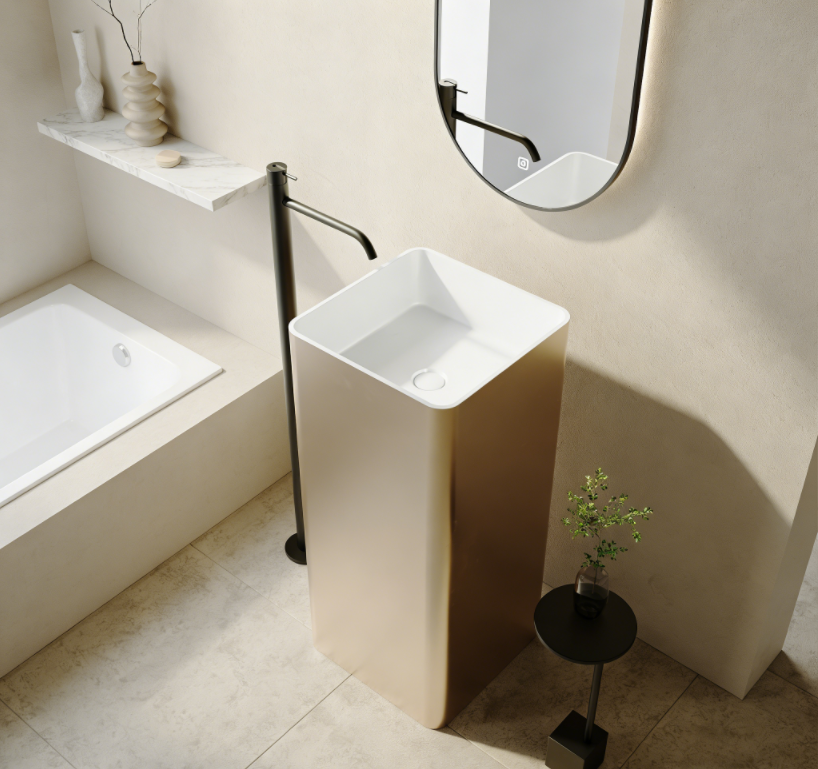 【Commercial Engineered Stone Wash Basin】-【Engineered Stone Vanity Sink Canada】: 5 Proven Tactics to Cut Commercial Washroom Costs & Win LEED Points in 2025