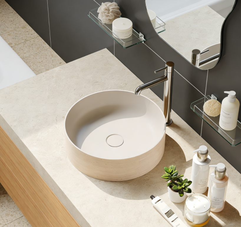 Commercial Engineered Stone Washbasin – B2B Bathroom Fixtures France: 7 Cost-Cutting Tips to Specify the Perfect Engineered Solid-Surface Basin Without Overruns