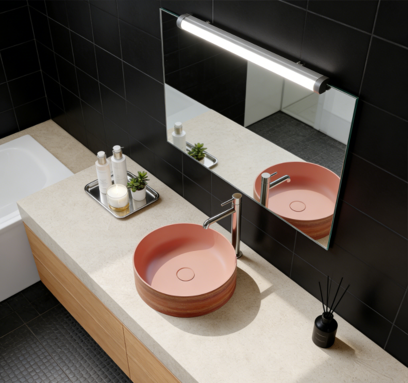 【Commercial Engineered Stone Basin】-【Saudi Arabia Hospitality Basin】: Cut 30% Fit-Out Cost with Bulk Engineered Stone Wash-Basin Procurement for Vision 2030 Hotels